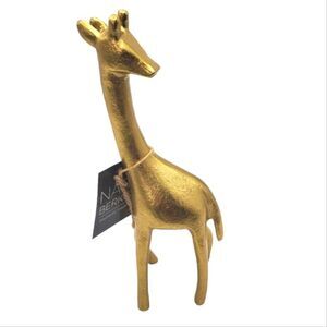 Nate Berkus Decorative Giraffe Magnetic Figurine Gold Tone